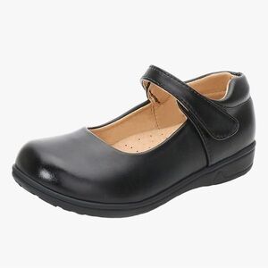 Girls Mary Jane Size 3 Black Comfort School Uniform Dress Shoes EUC